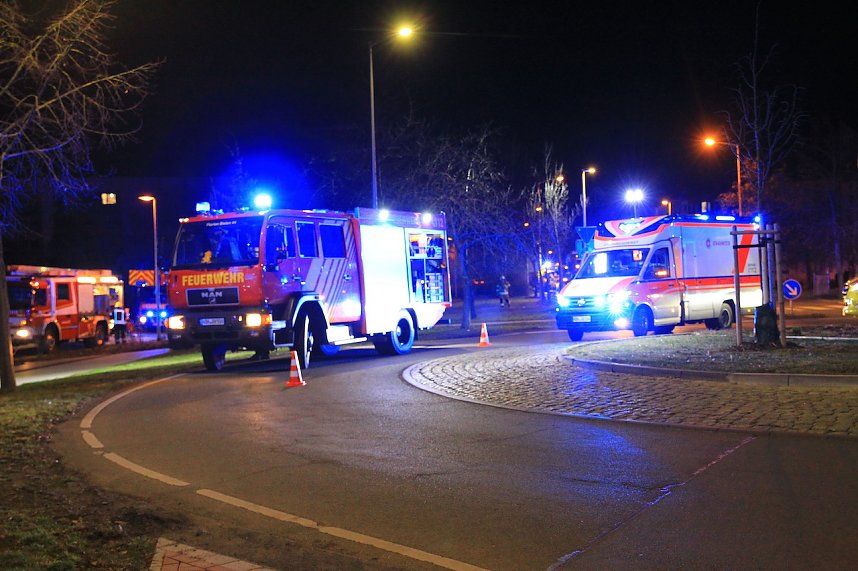 Gro&szlig;einsatz gestern Abend in Nordhausen