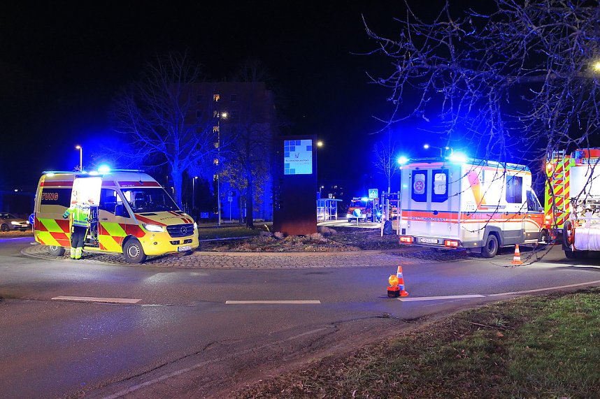 Gro&szlig;einsatz gestern Abend in Nordhausen