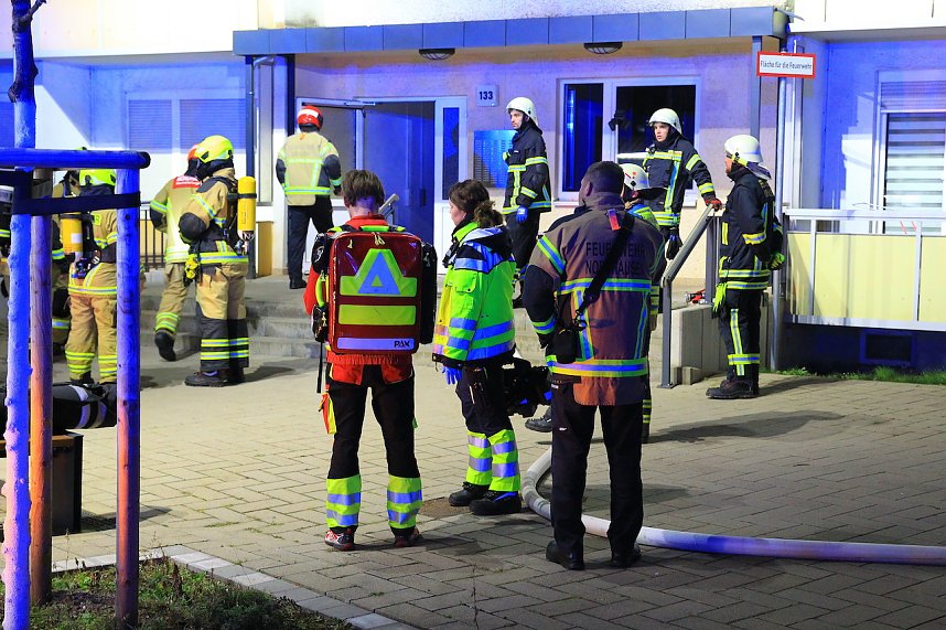 Gro&szlig;einsatz gestern Abend in Nordhausen