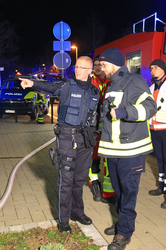 Gro&szlig;einsatz gestern Abend in Nordhausen