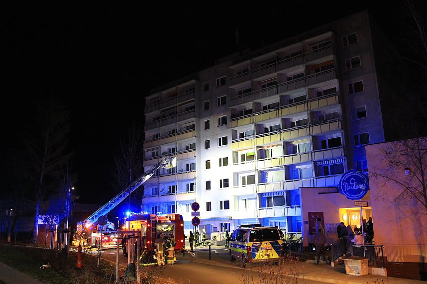 Gro&szlig;einsatz gestern Abend in Nordhausen