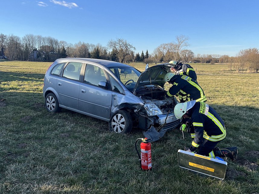 Unfall am Nachmittag bei Kleinfurra