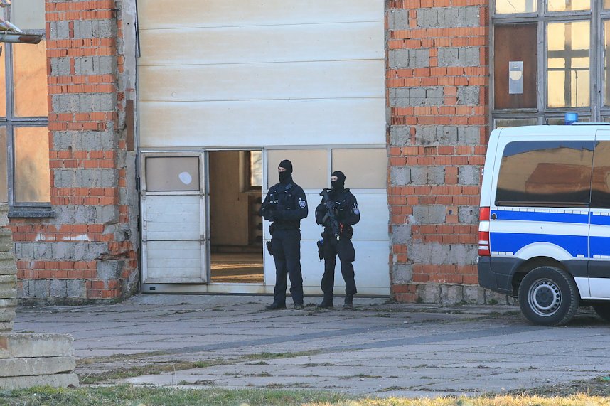 LKA sucht nach Waffen im Kyffh&auml;userkreis 