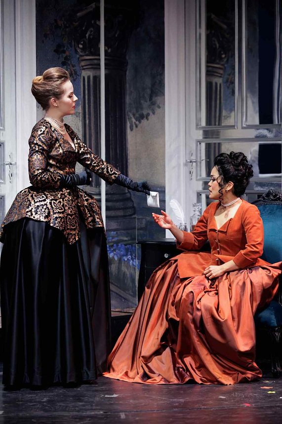 Onszenierungsfoto aus "Gef&auml;hrliche Liebschaften"