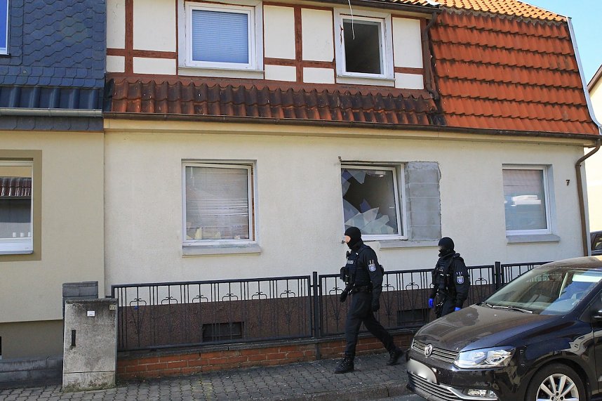 Hausdurchsuchung in der Fichtestra&szlig;e in Nordhausen