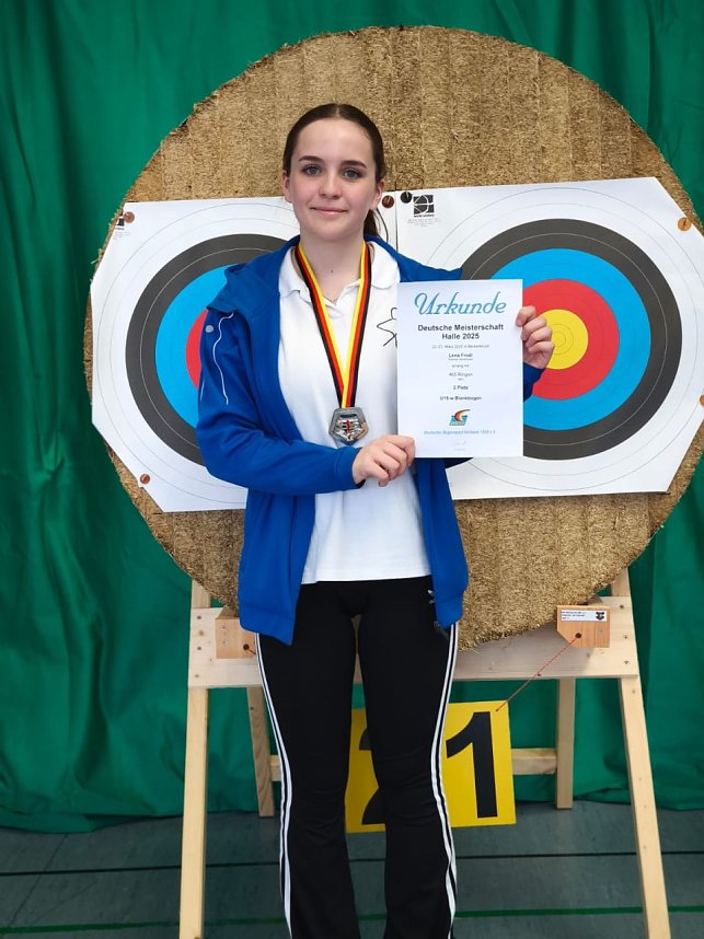 Das Nordh&auml;uer Bowteam bei der Deutschen Bogensch&uuml;tzen-Meisterschaft in Bersenbr&uuml;ck