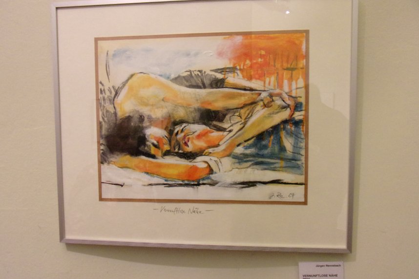 Vernissage gestern Abend im Kunsthaus Meyenburg