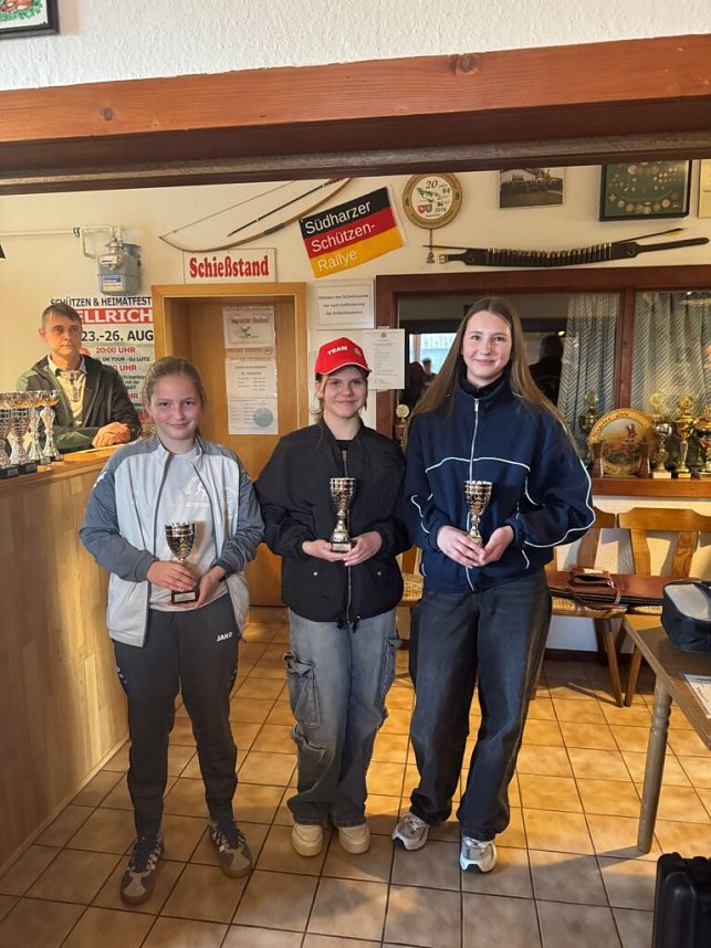 Erfolgreiche Bleicher&ouml;der Sch&uuml;tzen in Ellrich