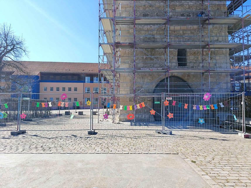 Nordhausen r&uuml;stet zum Brunnenfest