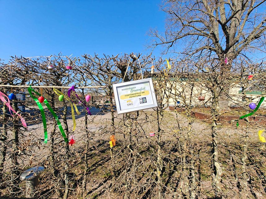 Nordhausen r&uuml;stet zum Brunnenfest