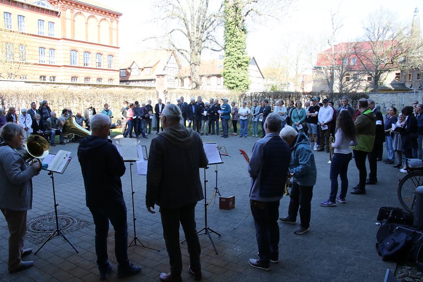 &Ouml;kumenischer Kreuzgang durch Nordhausen