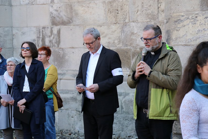 &Ouml;kumenischer Kreuzgang durch Nordhausen