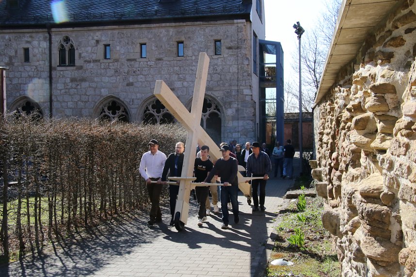 &Ouml;kumenischer Kreuzgang durch Nordhausen