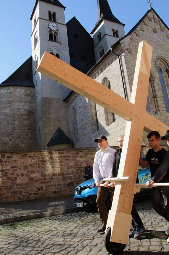&Ouml;kumenischer Kreuzgang durch Nordhausen