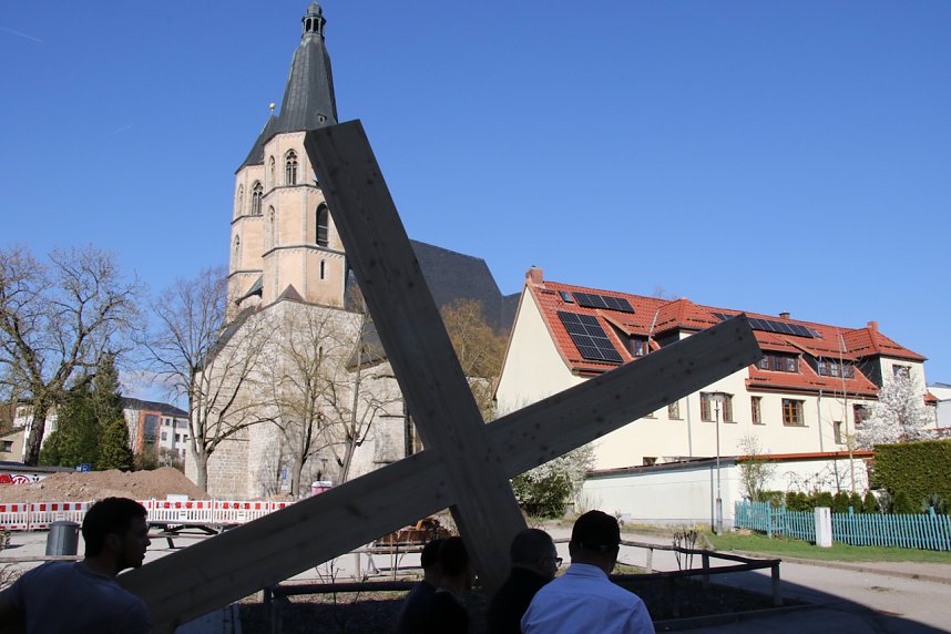 &Ouml;kumenischer Kreuzgang durch Nordhausen