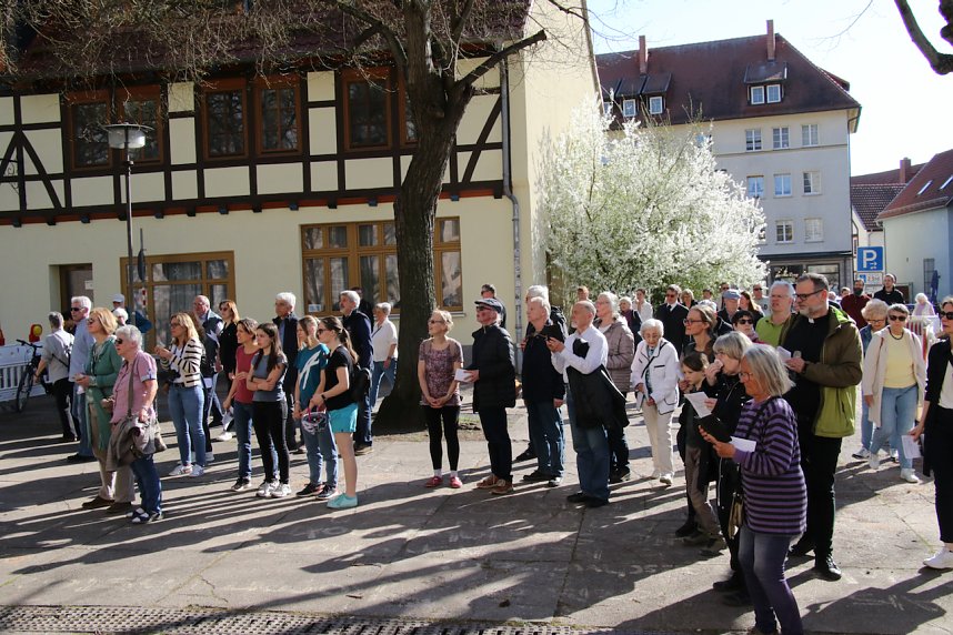 &Ouml;kumenischer Kreuzgang durch Nordhausen