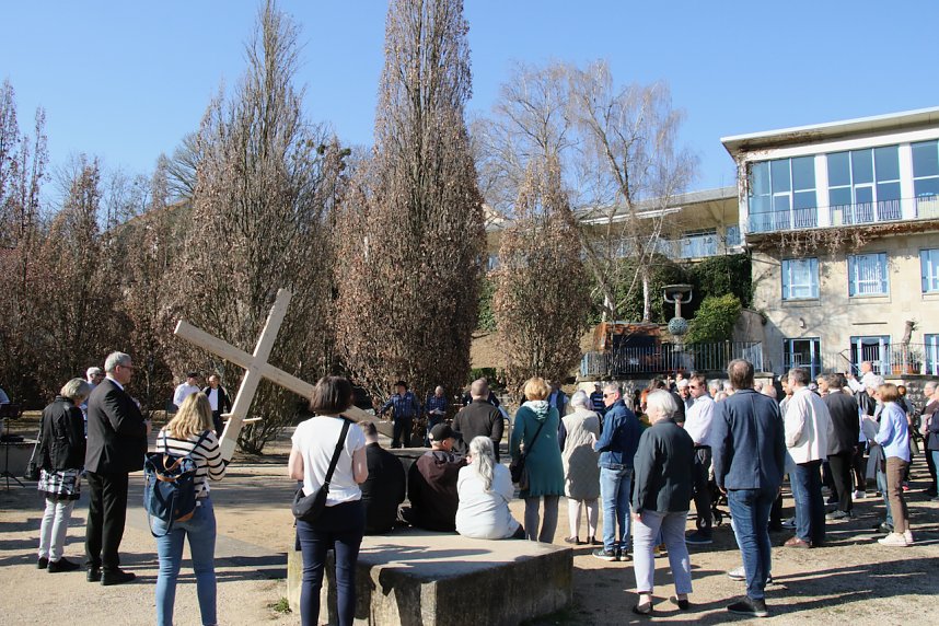 &Ouml;kumenischer Kreuzgang durch Nordhausen