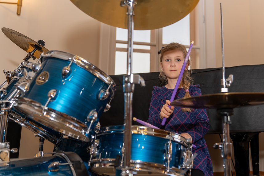 Schlagzeugkonzert in der Kreismusikschule