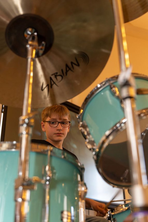 Schlagzeugkonzert in der Kreismusikschule