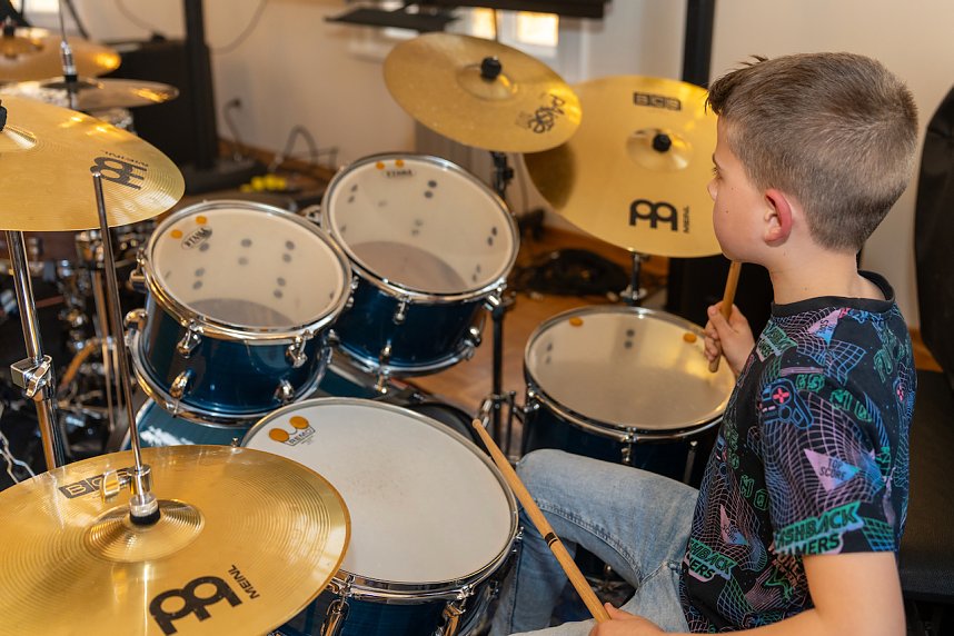 Schlagzeugkonzert in der Kreismusikschule