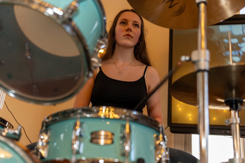 Schlagzeugkonzert in der Kreismusikschule