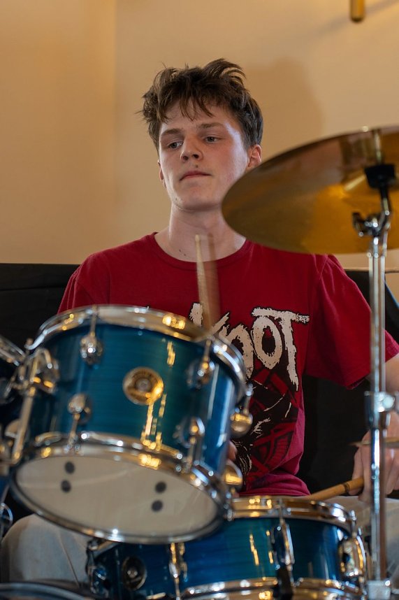 Schlagzeugkonzert in der Kreismusikschule