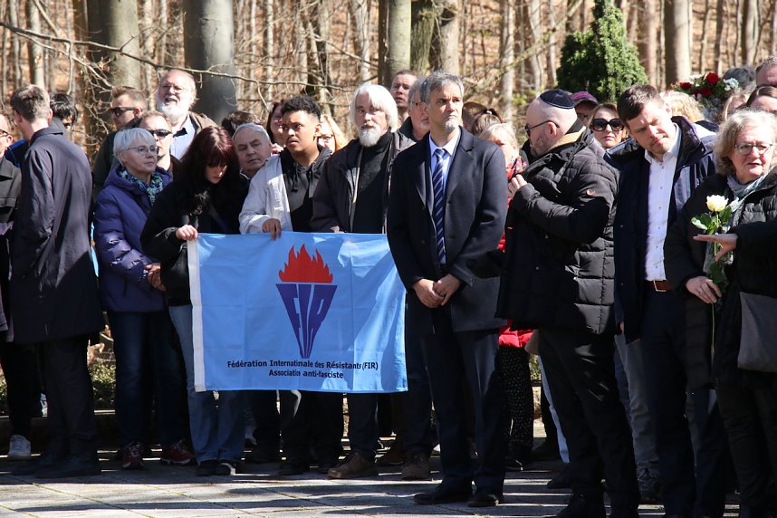 Gedenken zum 80. Jahrestag der Befreiung des KZ Mittelbau-Dora