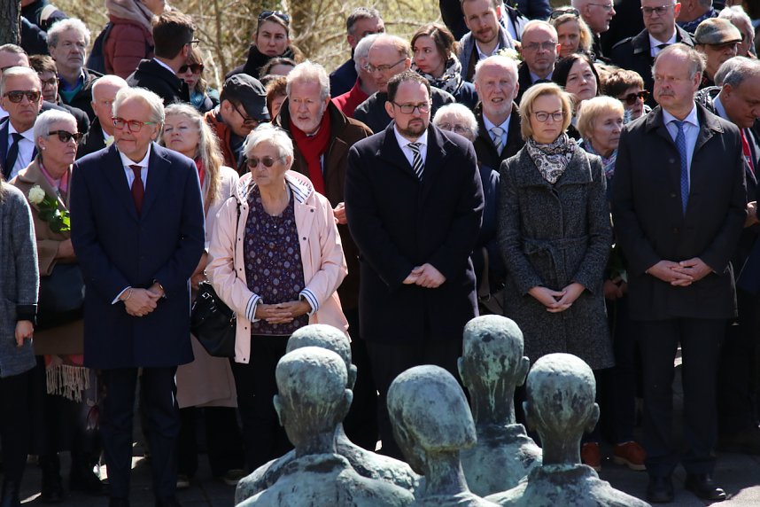 Gedenken zum 80. Jahrestag der Befreiung des KZ Mittelbau-Dora