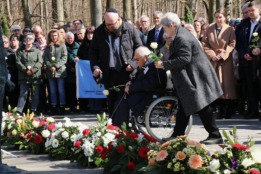 Gedenken zum 80. Jahrestag der Befreiung des KZ Mittelbau-Dora