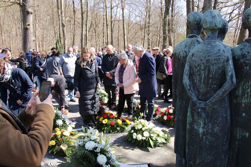 Gedenken zum 80. Jahrestag der Befreiung des KZ Mittelbau-Dora