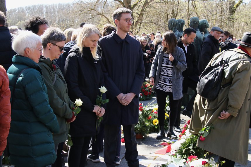 Gedenken zum 80. Jahrestag der Befreiung des KZ Mittelbau-Dora