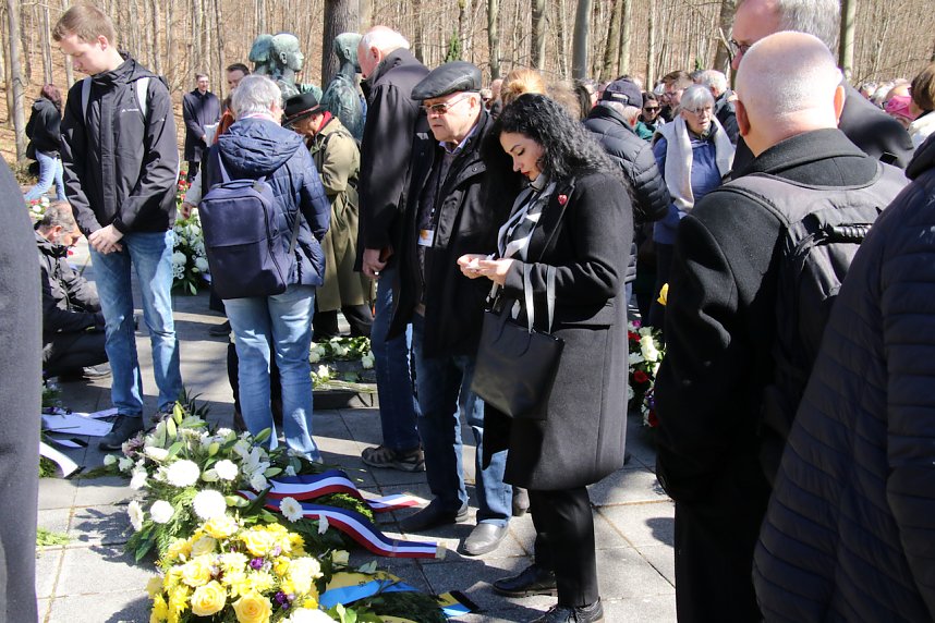 Gedenken zum 80. Jahrestag der Befreiung des KZ Mittelbau-Dora