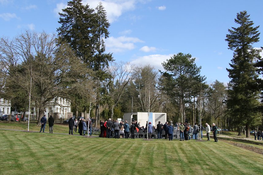 Er&ouml;ffnung des neu gestalteten Nordh&auml;user Ehrenfriedhofs 