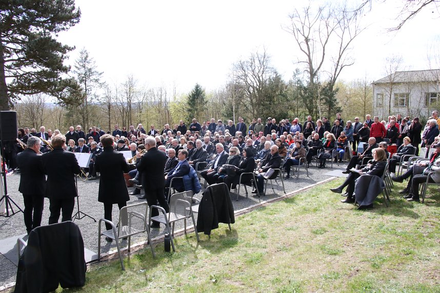 Er&ouml;ffnung des neu gestalteten Nordh&auml;user Ehrenfriedhofs 