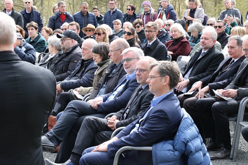 Er&ouml;ffnung des neu gestalteten Nordh&auml;user Ehrenfriedhofs 