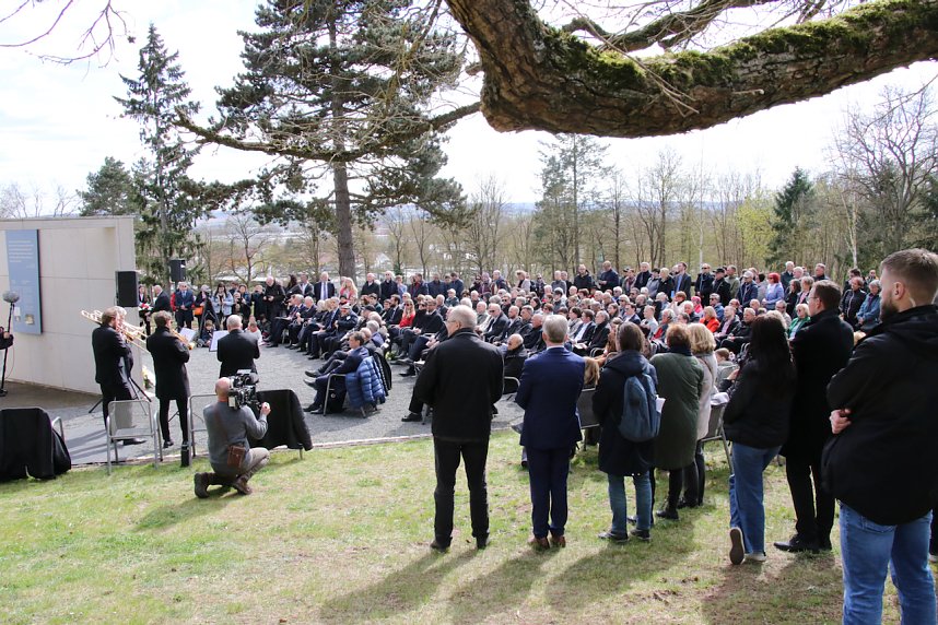 Er&ouml;ffnung des neu gestalteten Nordh&auml;user Ehrenfriedhofs 