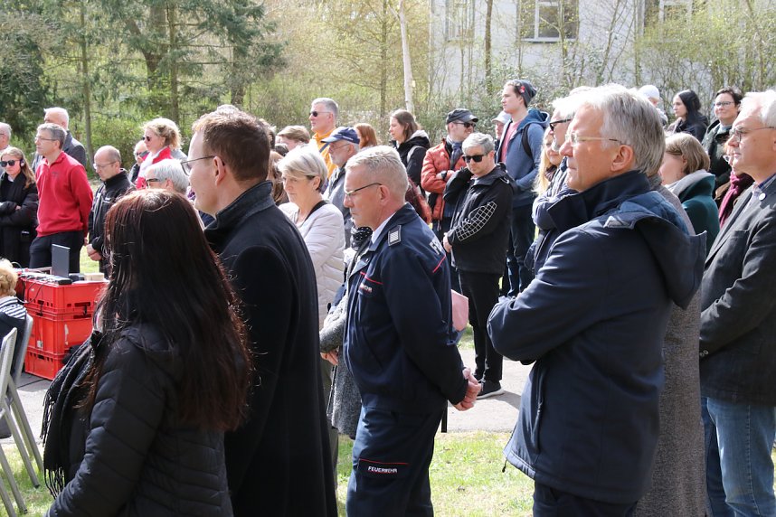 Er&ouml;ffnung des neu gestalteten Nordh&auml;user Ehrenfriedhofs 