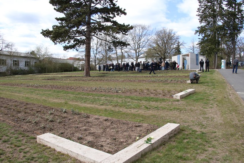 Er&ouml;ffnung des neu gestalteten Nordh&auml;user Ehrenfriedhofs 