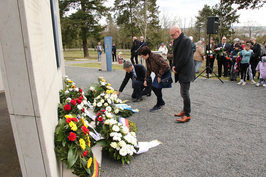 Er&ouml;ffnung des neu gestalteten Nordh&auml;user Ehrenfriedhofs 