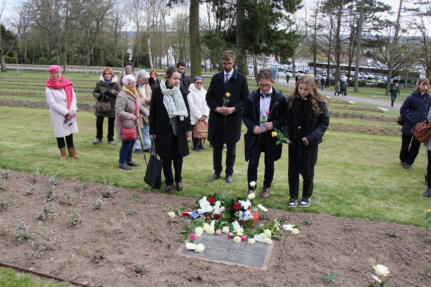 Er&ouml;ffnung des neu gestalteten Nordh&auml;user Ehrenfriedhofs 