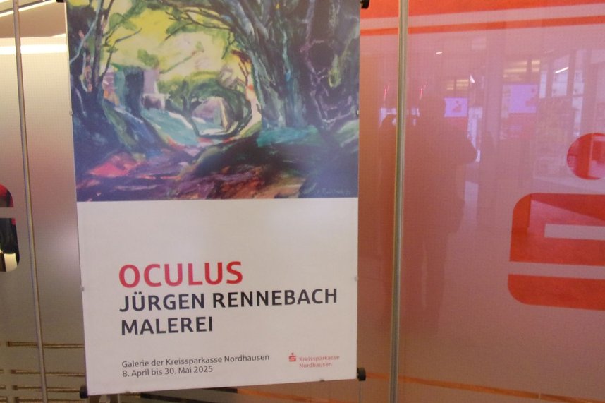 "Oculus" - J&uuml;rgen Rennebachs Werkschau in der Kreissparkasse Nordhausen
