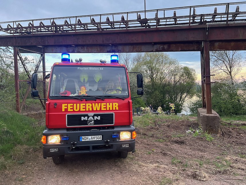 Gro&szlig;einsatz am M&ouml;wensee