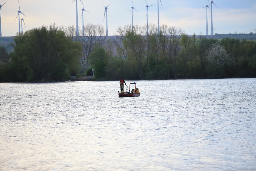 Gro&szlig;einsatz am M&ouml;wensee
