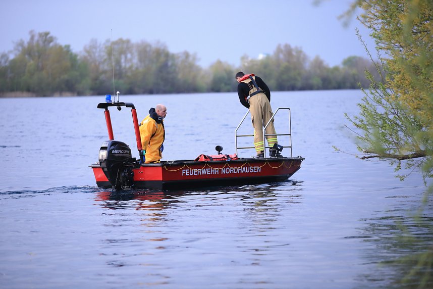 Gro&szlig;einsatz am M&ouml;wensee