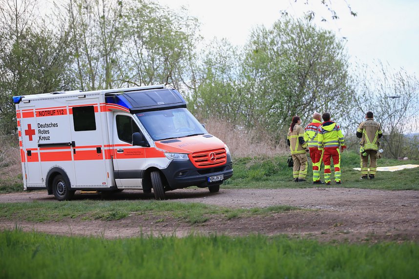 Gro&szlig;einsatz am M&ouml;wensee
