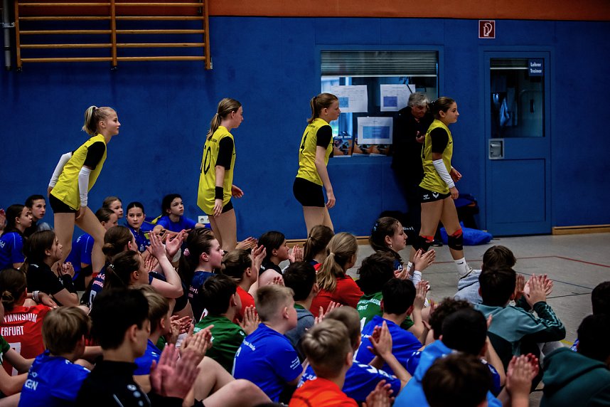 Erfolg im Volleyball-Krimi - die Humboldt-Sportlerinnen brachten es zu Bronze