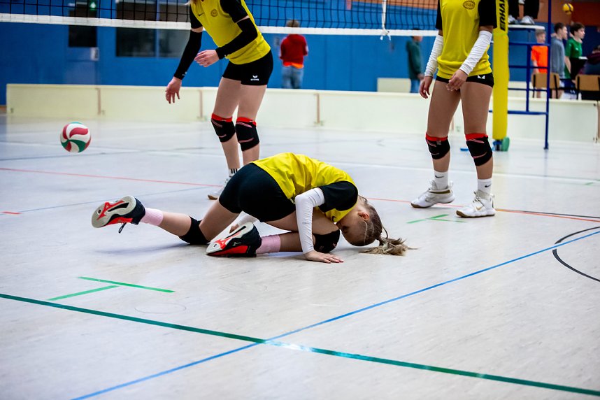 Erfolg im Volleyball-Krimi - die Humboldt-Sportlerinnen brachten es zu Bronze