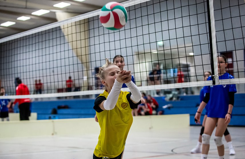 Erfolg im Volleyball-Krimi - die Humboldt-Sportlerinnen brachten es zu Bronze