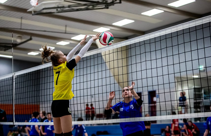 Erfolg im Volleyball-Krimi - die Humboldt-Sportlerinnen brachten es zu Bronze