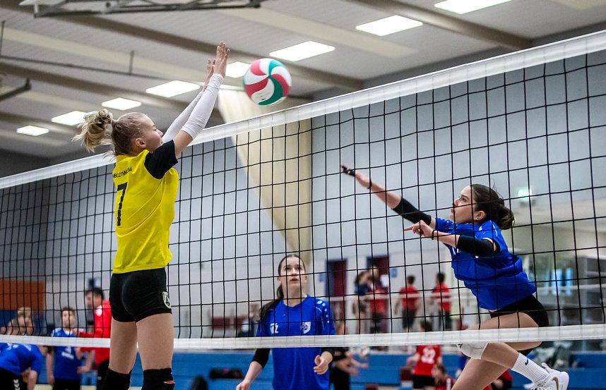 Erfolg im Volleyball-Krimi - die Humboldt-Sportlerinnen brachten es zu Bronze